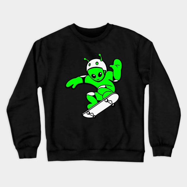 Live Weird Crewneck Sweatshirt by JPenfieldDesigns